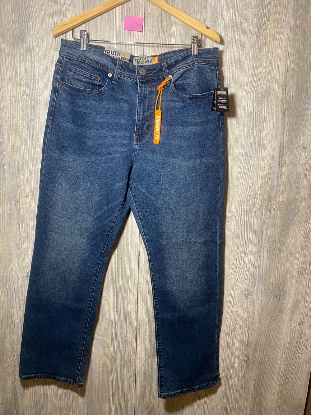 Men's Truth + Triumph Straight Fit 5-Pocket
Stretch Denim Jeans, Size: 34X30
